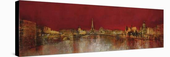 Paris At Night-Kemp-Stretched Canvas