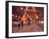 Paris at Night-Alex Hook Krioutchkov-Framed Art Print