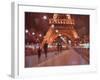 Paris at Night-Alex Hook Krioutchkov-Framed Art Print