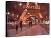 Paris at Night-Alex Hook Krioutchkov-Stretched Canvas