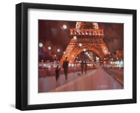 Paris at Night-Alex Hook Krioutchkov-Framed Art Print