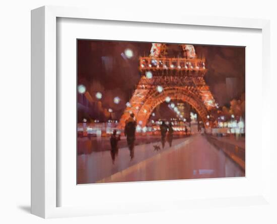 Paris at Night-Alex Hook Krioutchkov-Framed Art Print