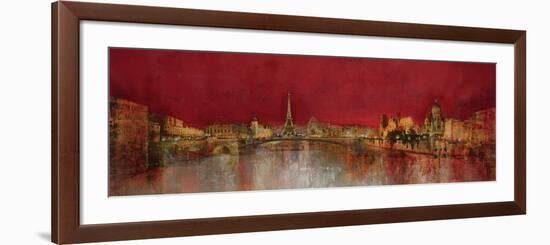 Paris at Night-Kemp-Framed Art Print