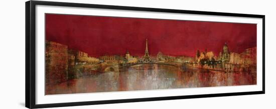 Paris at Night-Kemp-Framed Premium Giclee Print