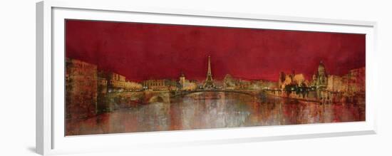 Paris at Night-Kemp-Framed Premium Giclee Print