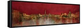 Paris at Night-Kemp-Framed Stretched Canvas