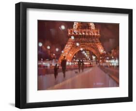 Paris at Night-Alex Hook Krioutchkov-Framed Art Print