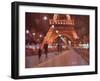 Paris at Night-Alex Hook Krioutchkov-Framed Art Print