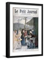 Paris at Six O'Clock in the Morning, 1895-null-Framed Giclee Print