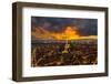 Paris at sunset-Marco Carmassi-Framed Photographic Print