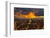 Paris at sunset-Marco Carmassi-Framed Photographic Print