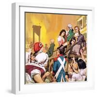 Paris at the Time of the French Revolution-Mcbride-Framed Giclee Print