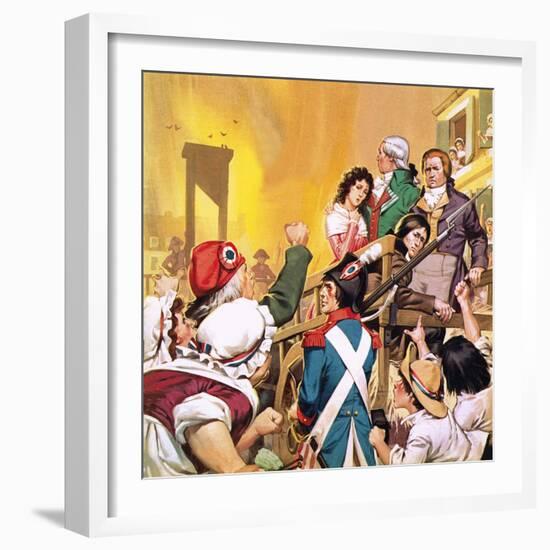 Paris at the Time of the French Revolution-Mcbride-Framed Giclee Print