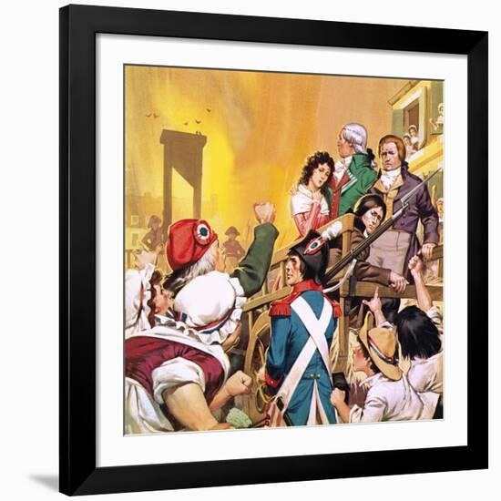 Paris at the Time of the French Revolution-Mcbride-Framed Giclee Print