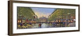 Paris Avenue de l'Opera-Guy Dessapt-Framed Giclee Print