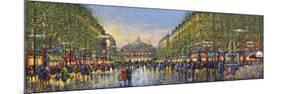 Paris Avenue de l'Opera-Guy Dessapt-Mounted Giclee Print