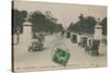 Paris - Avenue des Champs-Elysees. Postcard Sent in 1913-French Photographer-Stretched Canvas