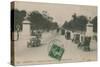 Paris - Avenue des Champs-Elysees. Postcard Sent in 1913-French Photographer-Stretched Canvas