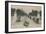 Paris - Avenue des Champs-Elysees. Postcard Sent in 1913-French Photographer-Framed Giclee Print