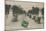 Paris - Avenue des Champs-Elysees. Postcard Sent in 1913-French Photographer-Mounted Giclee Print