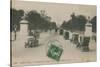 Paris - Avenue des Champs-Elysees. Postcard Sent in 1913-French Photographer-Stretched Canvas