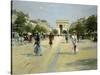 Paris, Avenue Du Bois De Boulogne-Georges Stein-Stretched Canvas