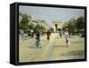 Paris, Avenue Du Bois De Boulogne-Georges Stein-Framed Stretched Canvas