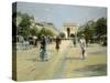 Paris, Avenue Du Bois De Boulogne-Georges Stein-Stretched Canvas