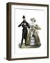 Paris Ball Dress from the Year 1830-null-Framed Giclee Print