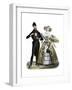 Paris Ball Dress from the Year 1830-null-Framed Giclee Print