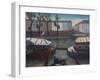 Paris Barges, 1947-Bettina Shaw-Lawrence-Framed Giclee Print