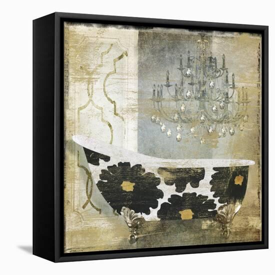 Paris Bath I-Color Bakery-Framed Stretched Canvas