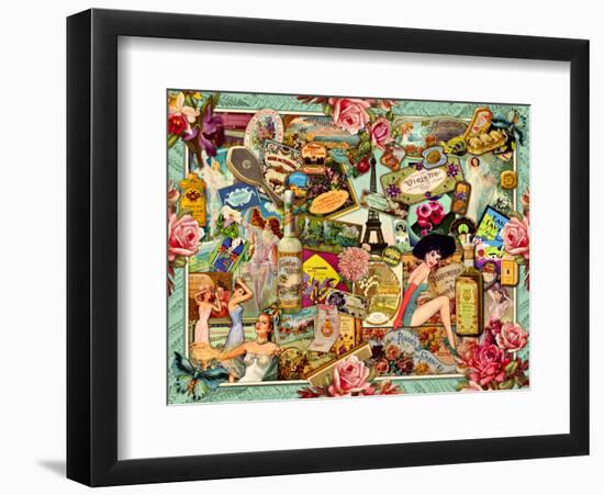 Paris Beauty-null-Framed Giclee Print