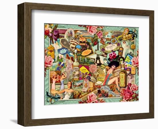 Paris Beauty-null-Framed Giclee Print