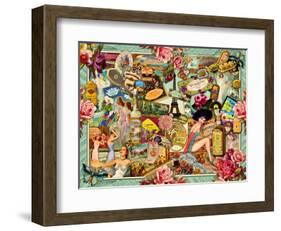 Paris Beauty-null-Framed Giclee Print