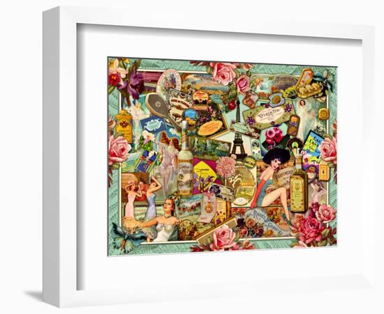 Paris Beauty-null-Framed Giclee Print