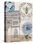 Paris Bee II-Elizabeth Medley-Stretched Canvas