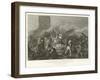 Paris Besieged by the Normans, Ad 885-Alphonse Marie de Neuville-Framed Giclee Print