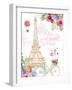 Paris Bike Ride-Lanie Loreth-Framed Art Print