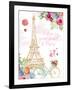 Paris Bike Ride-Lanie Loreth-Framed Art Print