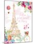 Paris Bike Ride-Lanie Loreth-Mounted Art Print