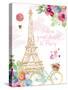 Paris Bike Ride-Lanie Loreth-Stretched Canvas