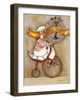 Paris Bistro I-Jennifer Garant-Framed Giclee Print