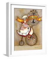 Paris Bistro I-Jennifer Garant-Framed Premium Giclee Print