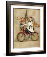 Paris Bistro II-Jennifer Garant-Framed Giclee Print