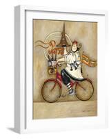 Paris Bistro II-Jennifer Garant-Framed Giclee Print