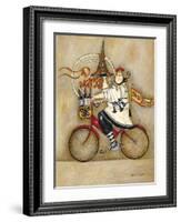 Paris Bistro II-Jennifer Garant-Framed Giclee Print