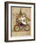 Paris Bistro II-Jennifer Garant-Framed Giclee Print