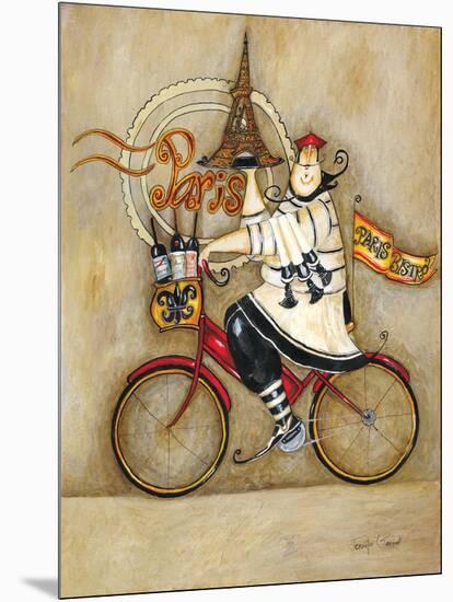 Paris Bistro II-Jennifer Garant-Mounted Giclee Print