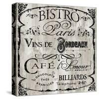 Paris Bistro III-Color Bakery-Stretched Canvas